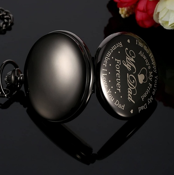 Always my friend my Dad forever pocket watch - Picture 4 of 5